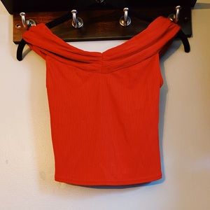 Urban Off the shoulder crop top